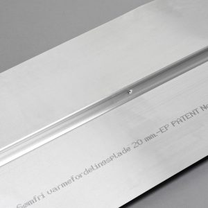 Varmefordelingsplade i Aluminium til 20 mm slange